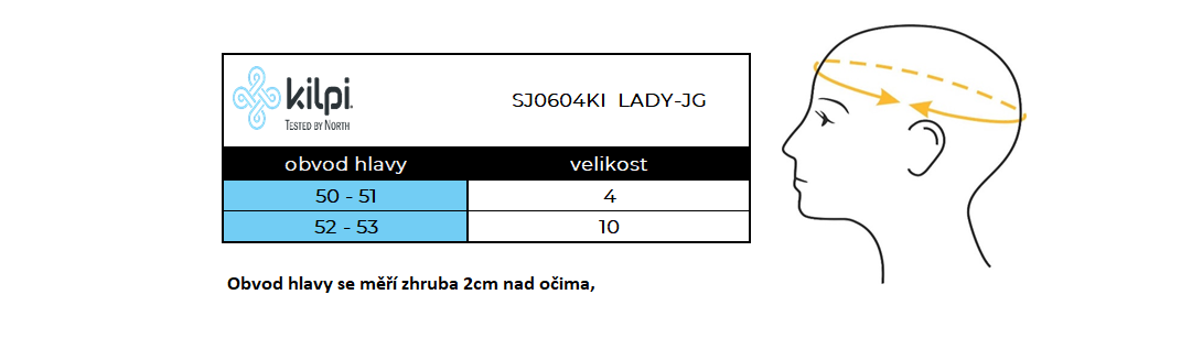 dětská čepice Kilpi Lady JG